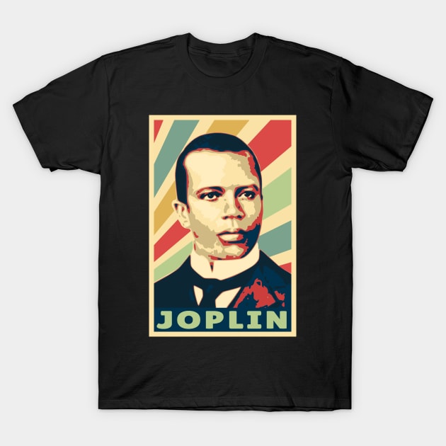 Scott Joplin Vintage Colors T-Shirt by Nerd_art